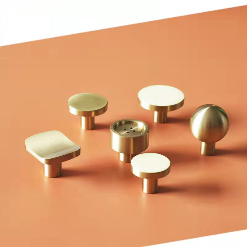 Furniture Hardware Manufacturer - Modern Solid Brass Cabinet Kitchen Knobs