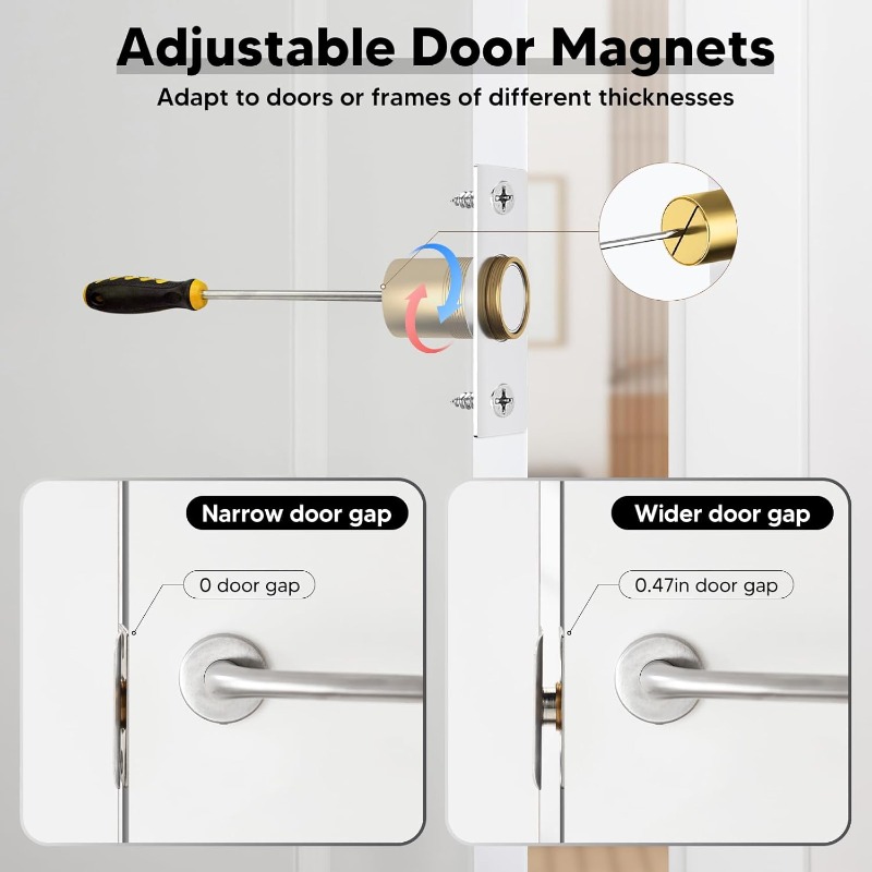 2PCS Invisible Magnetic Door C - Furniture Hardware Fitting review and price