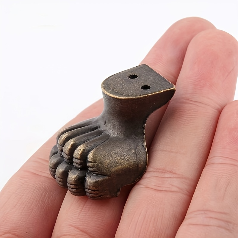 8pcs Antique Foot Brass Jewelr - Cabinet Hinge Overlay review and price