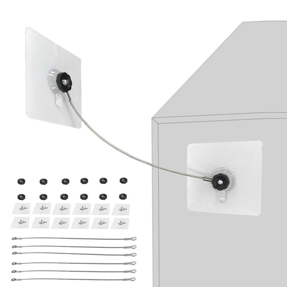 6PACK Anti Tip Furniture Strap - Furniture Hardware Manufacturer review and price